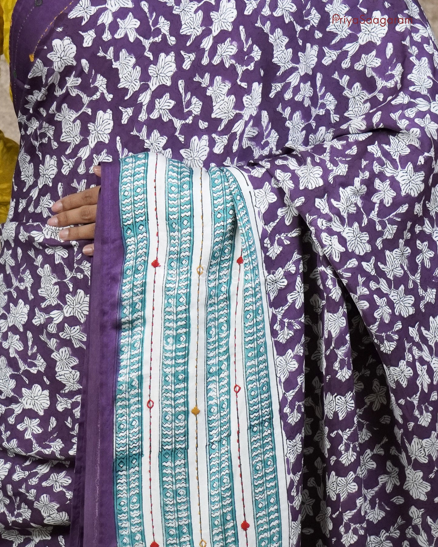 Lavender Modal Tussar - PC1817