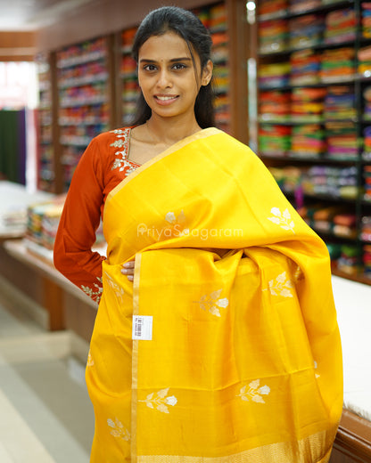 Yellow Raw Mango Silk - PD1072