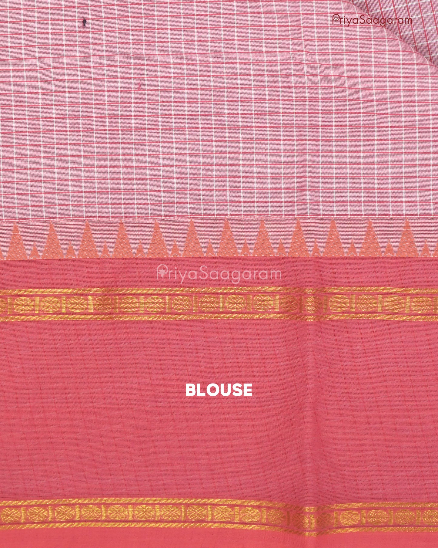 Rose Pink Chettinad Cotton - N95