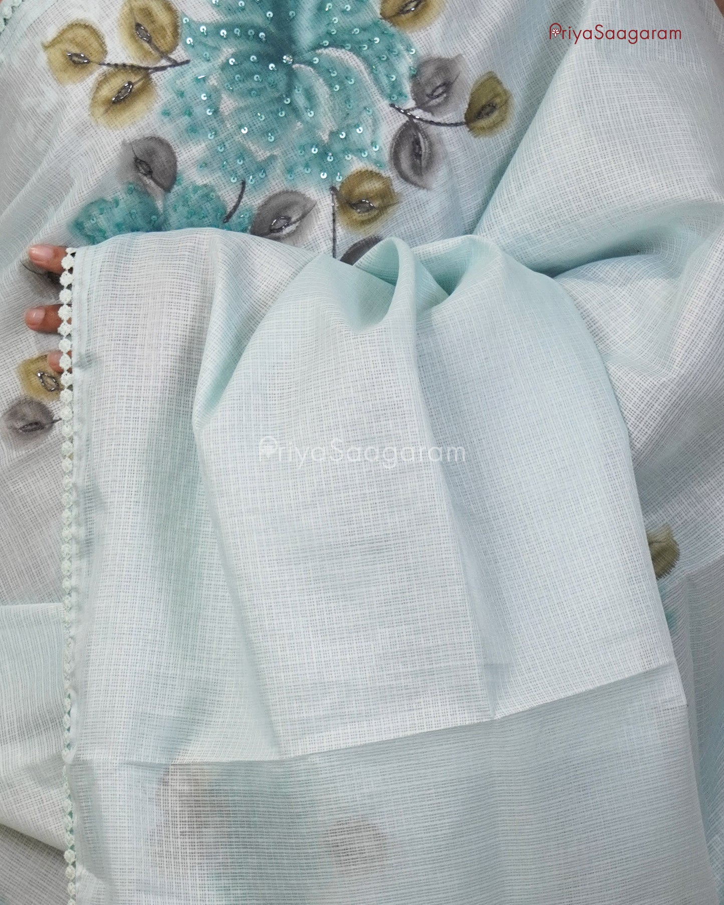 Blue Sequins Kota - PC3318