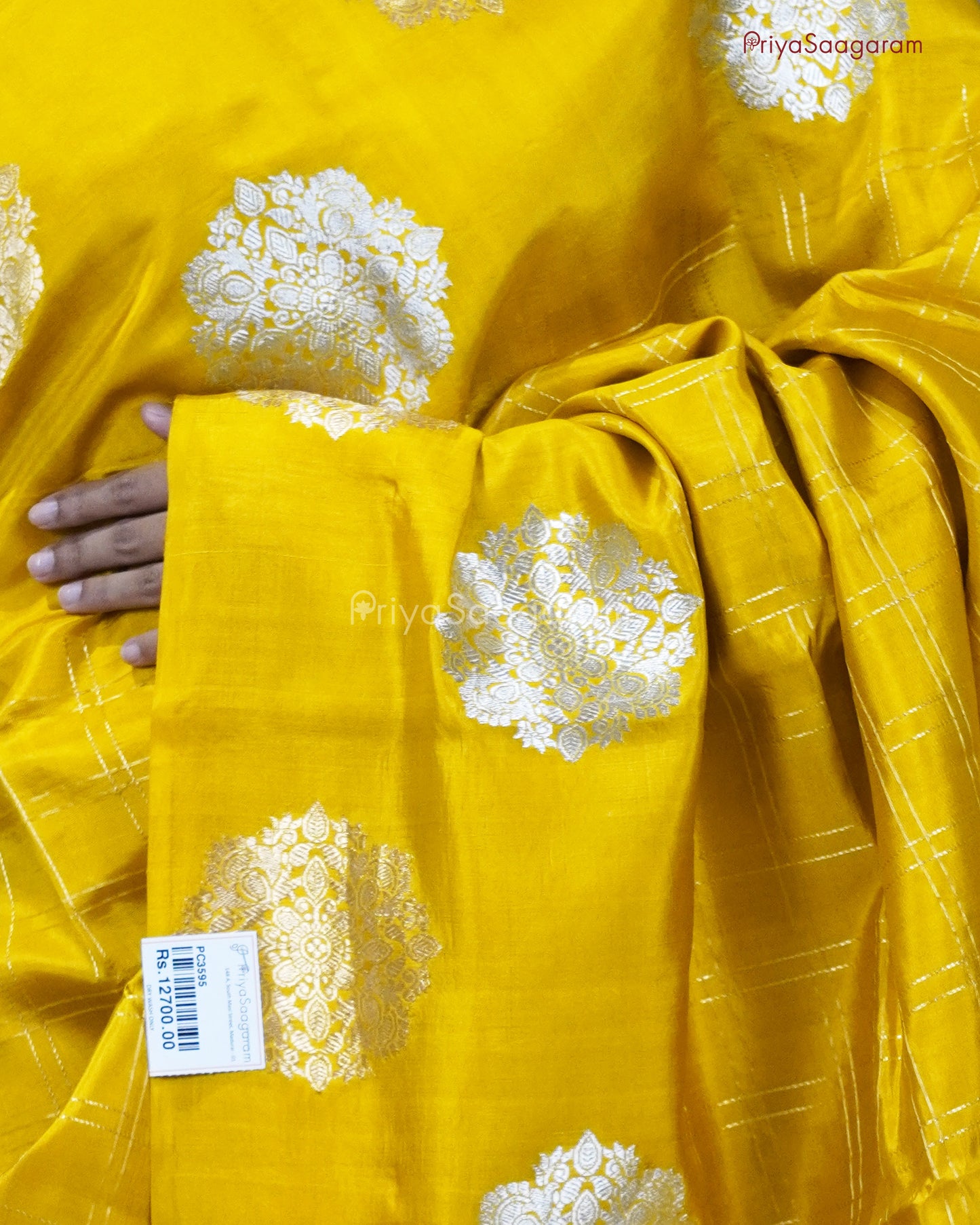 Butterscotch Yellow Raw Mango Silk - PC3595