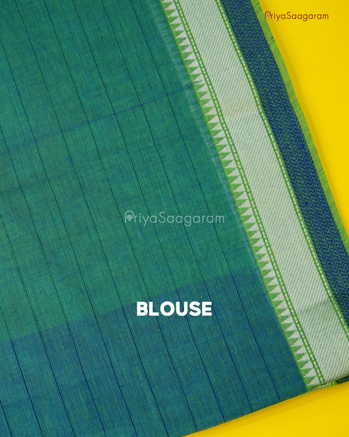Green Chirala Fancy Cotton - M6070