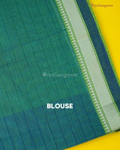 Green Chirala Fancy Cotton - M6070