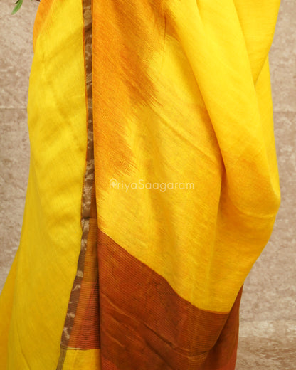 Sunshine Yellow Knitted Linen - PD4875
