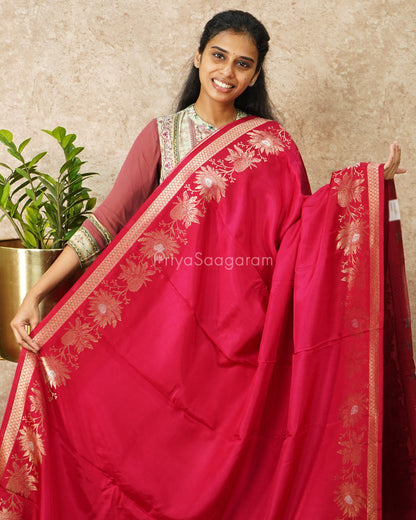 Rani Pink Chiniya Silk - PD4652