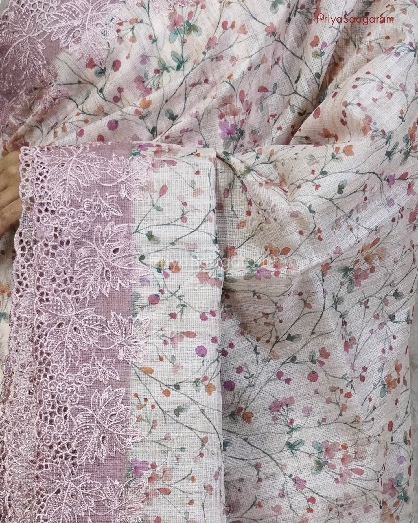 Puce Pink Scallop Kota - PC3372