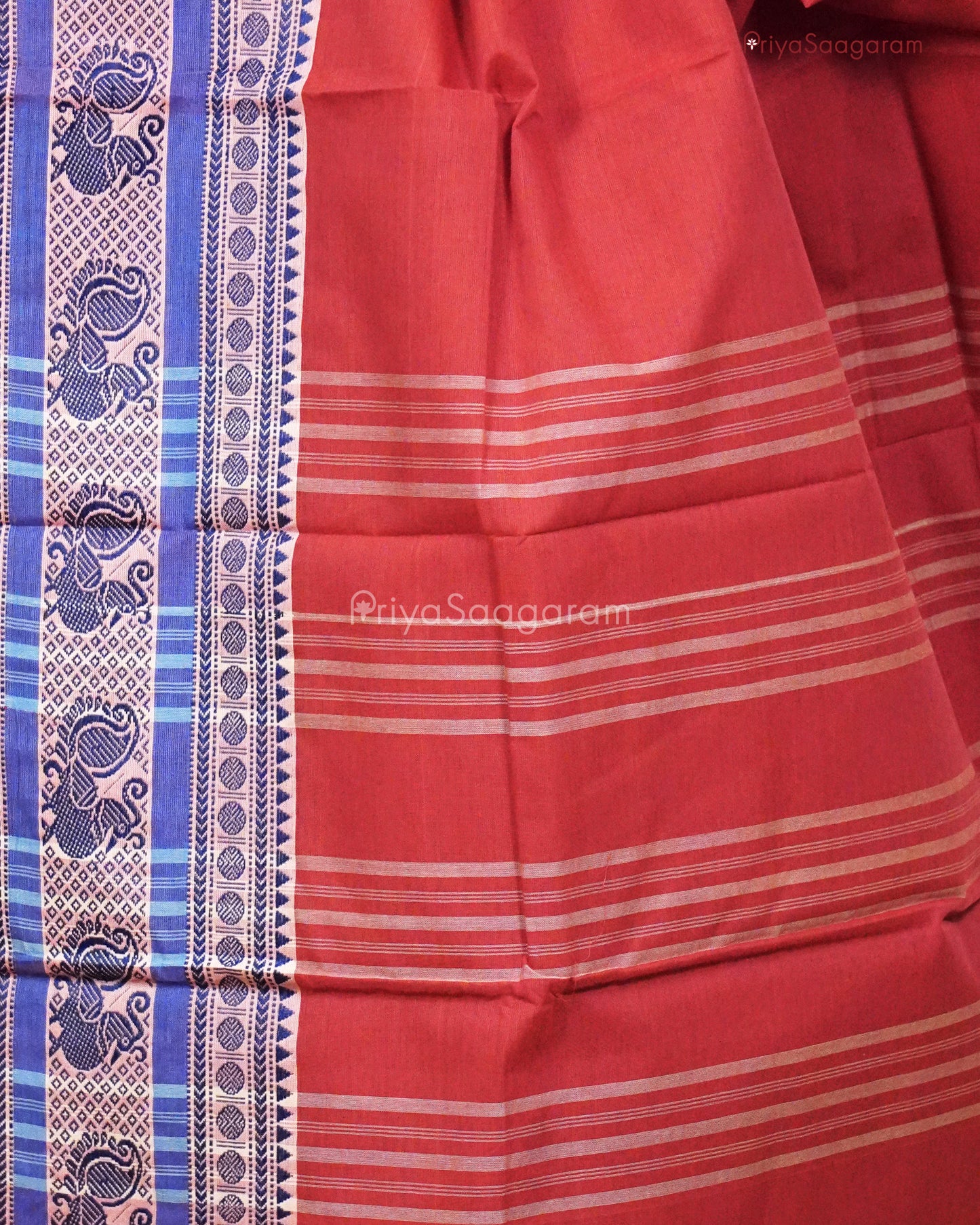 Kumkum Red Chettinad Cotton - K16101