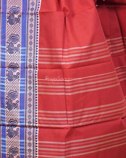 Kumkum Red Chettinad Cotton - K16101