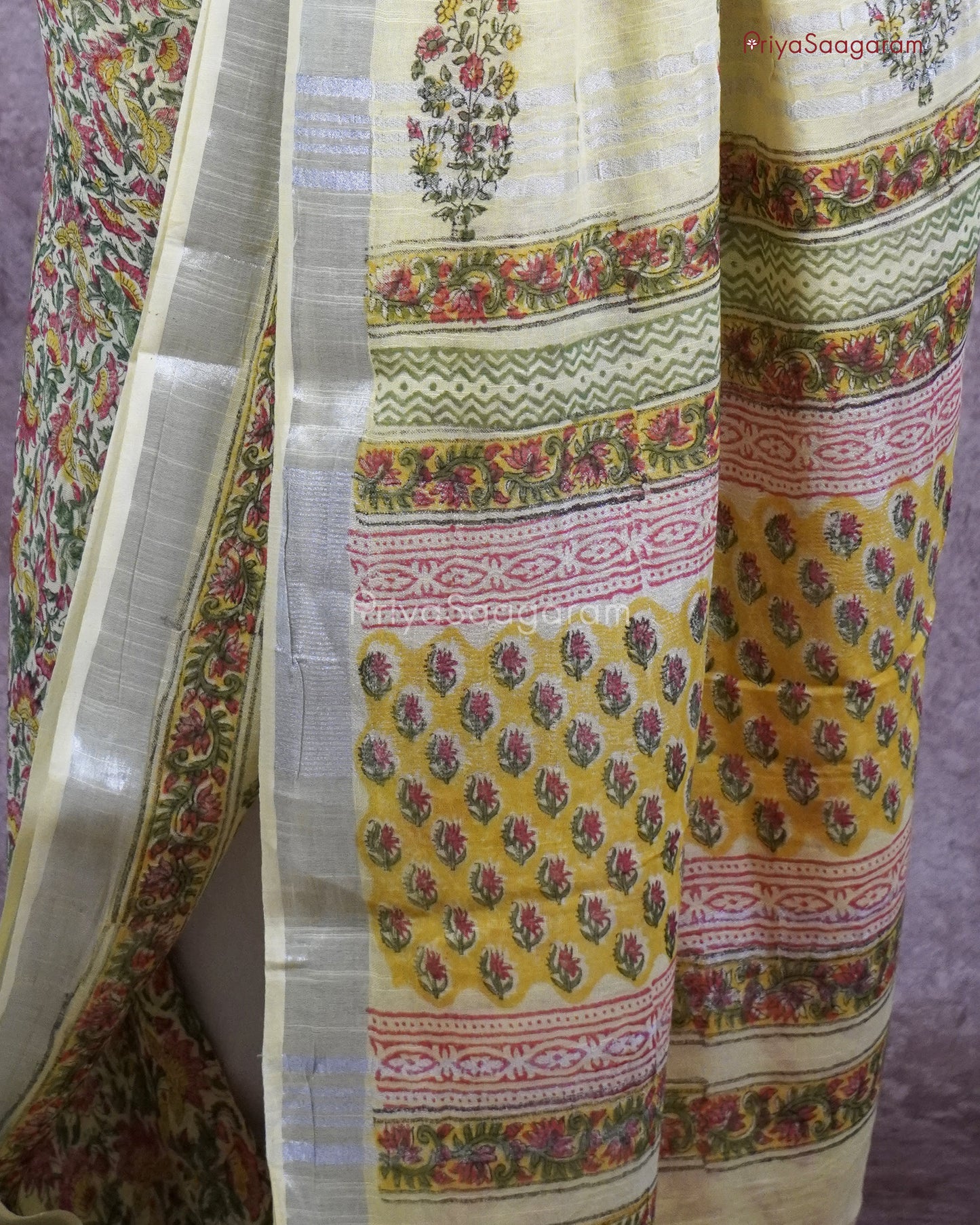 Daffodil Yellow Pure Linen - PC2739