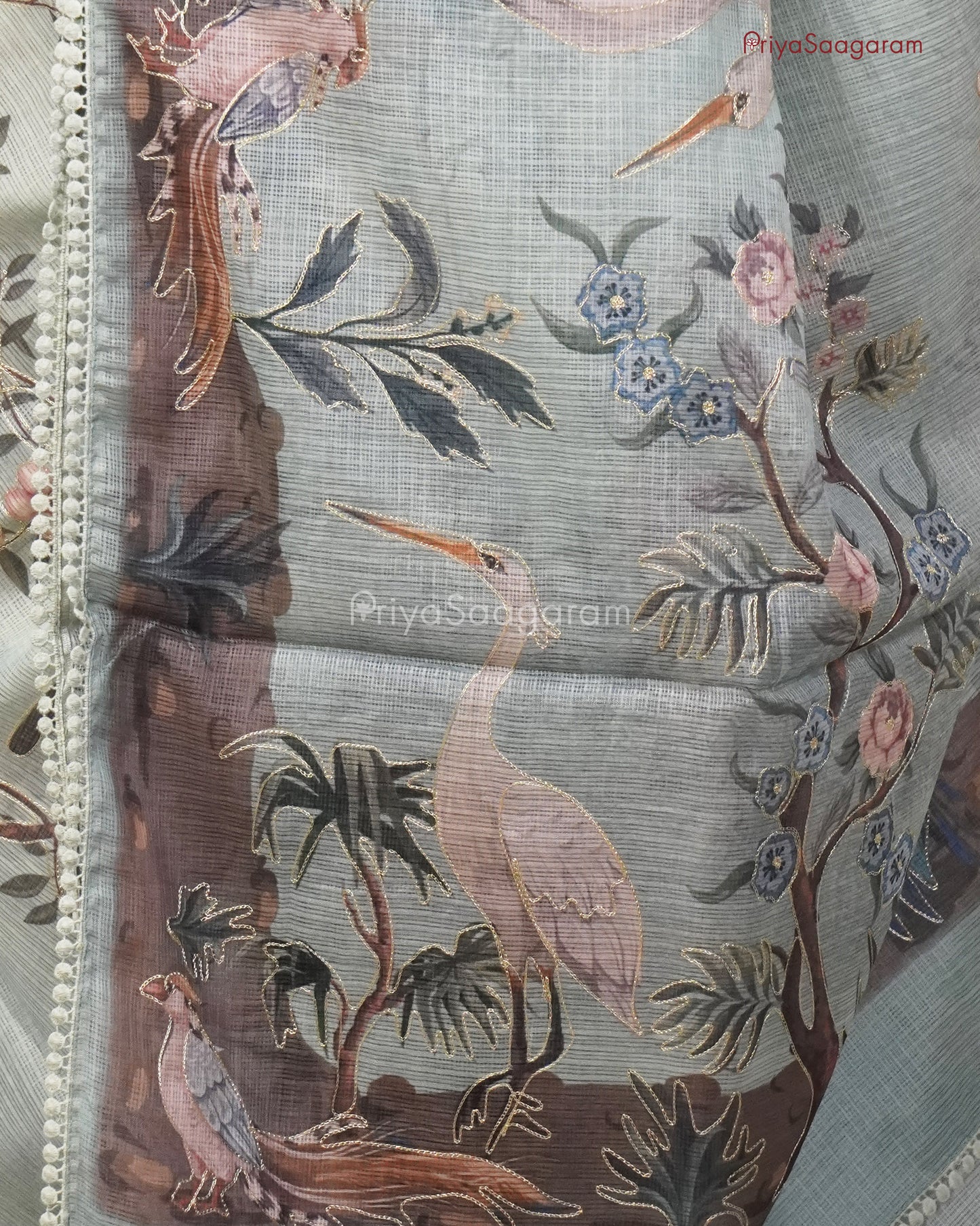 Powder Blue Vanasingaram Kota - PC3301