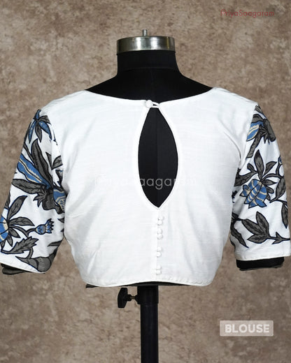 White Readywear Blouse - L3612