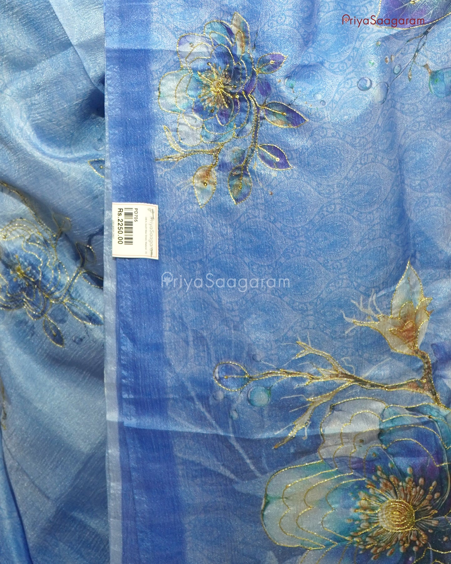 Fancy Blue Crush Tissue - PD705