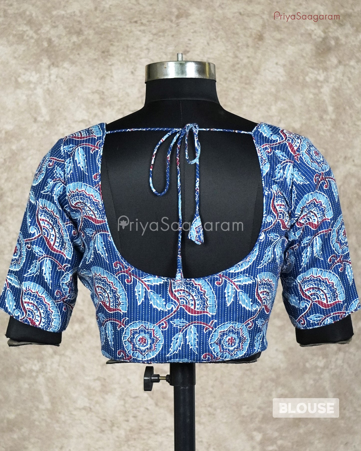 Blue Readywear Blouse - L3520