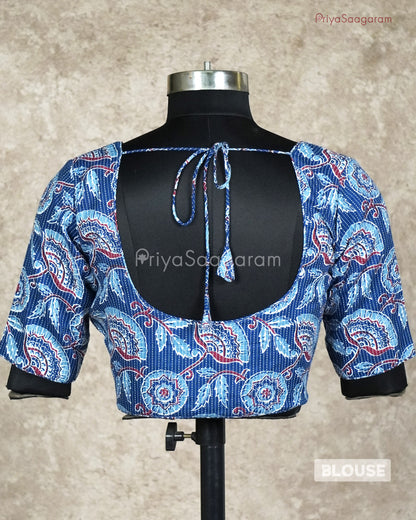 Blue Readywear Blouse - L3520