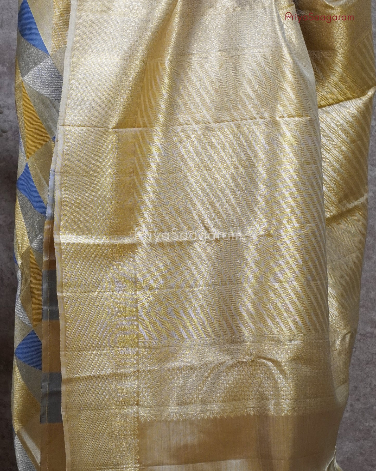 Multi Geometric Kanchipuram - L14389
