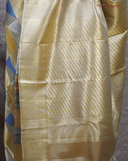 Multi Geometric Kanchipuram - L14389