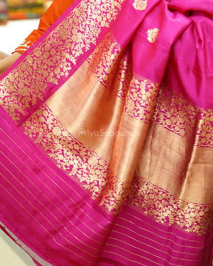 Rani Pink Raw Mango Silk - PC3594