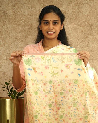 Baby Pink Silk Kota - PD3889