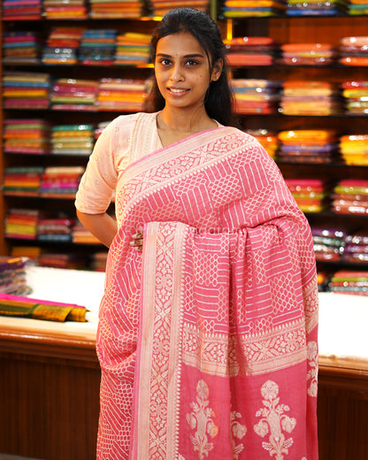 Dusty Rose Pink Georgette - PD969