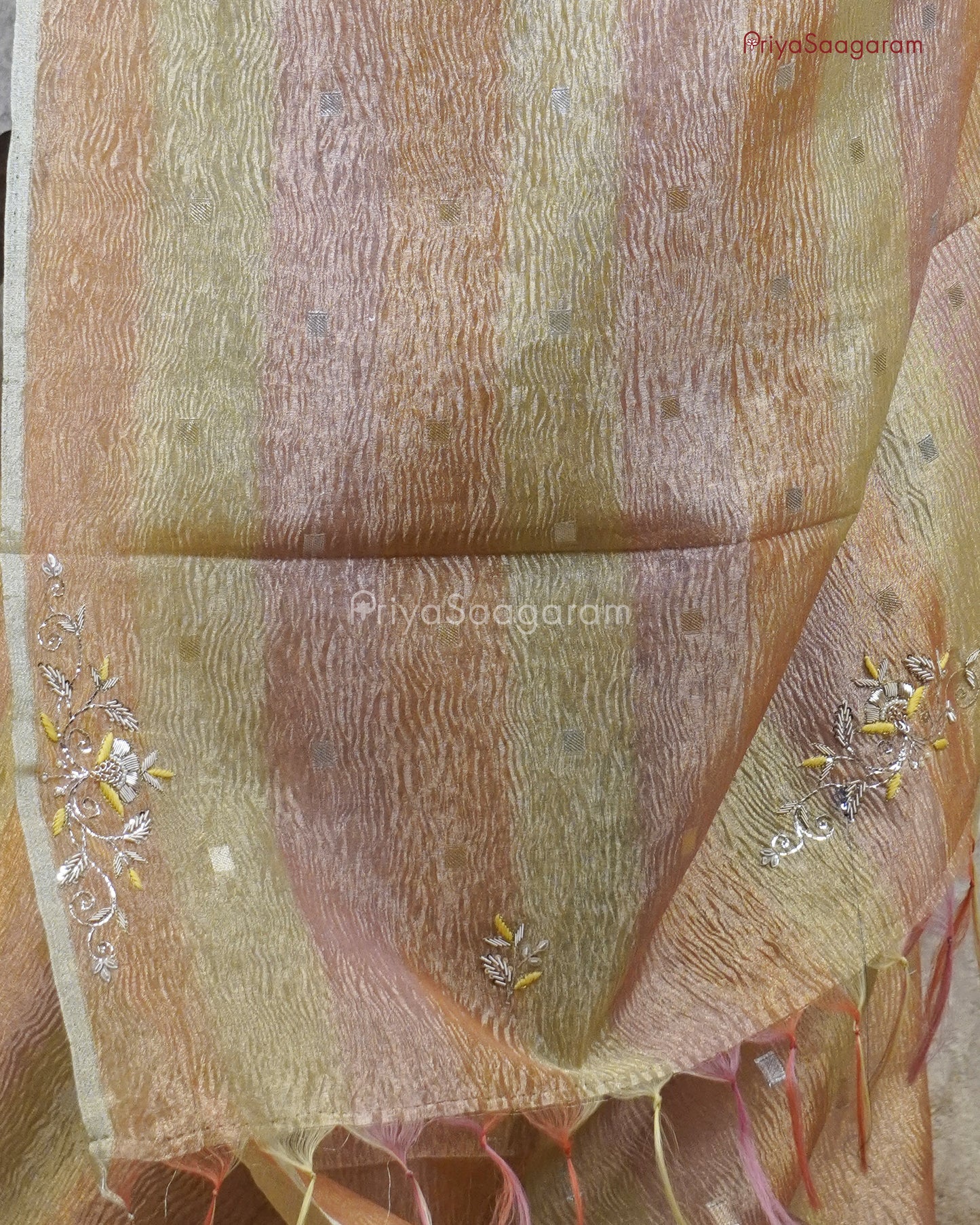 Shaded Pink Crush Tissue - PC1635