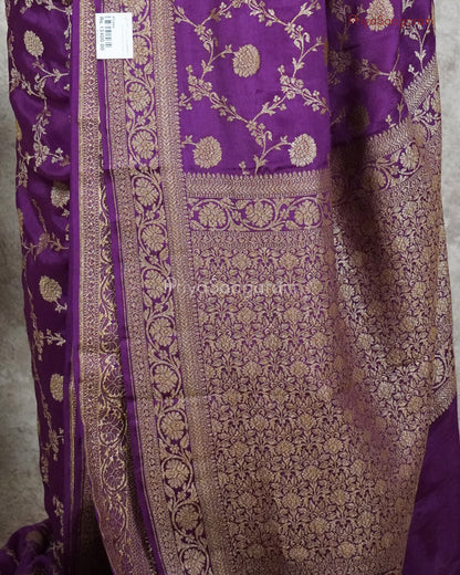 Regal Purple Georgette - PC494