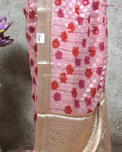 Baby Pink Georgette - PB3050