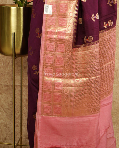 Naaval Pazham Purple Raw Mango Silk - PD4248