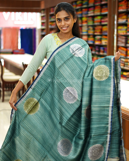 Cobalt Blue Matka Silk - PB5405