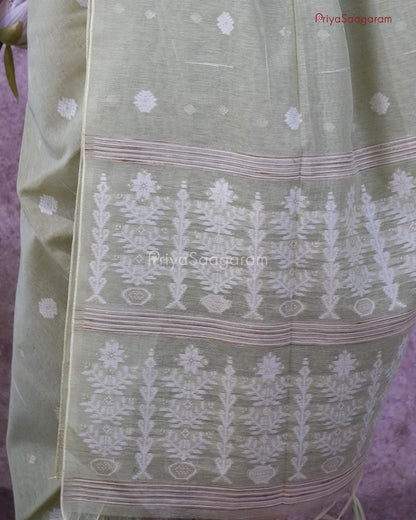Sheen Green Pure Linen - PC3121
