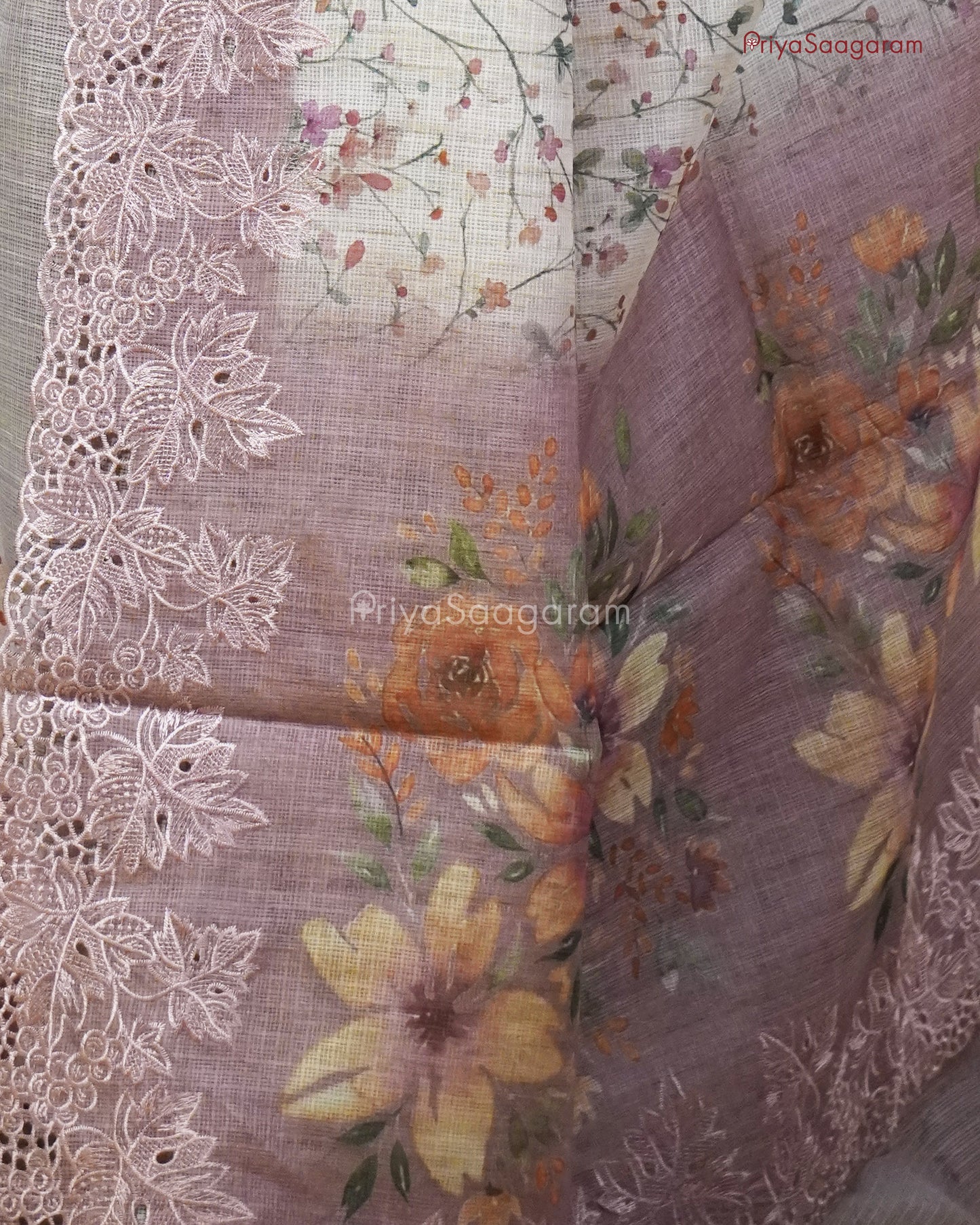 Puce Pink Scallop Kota - PC3372