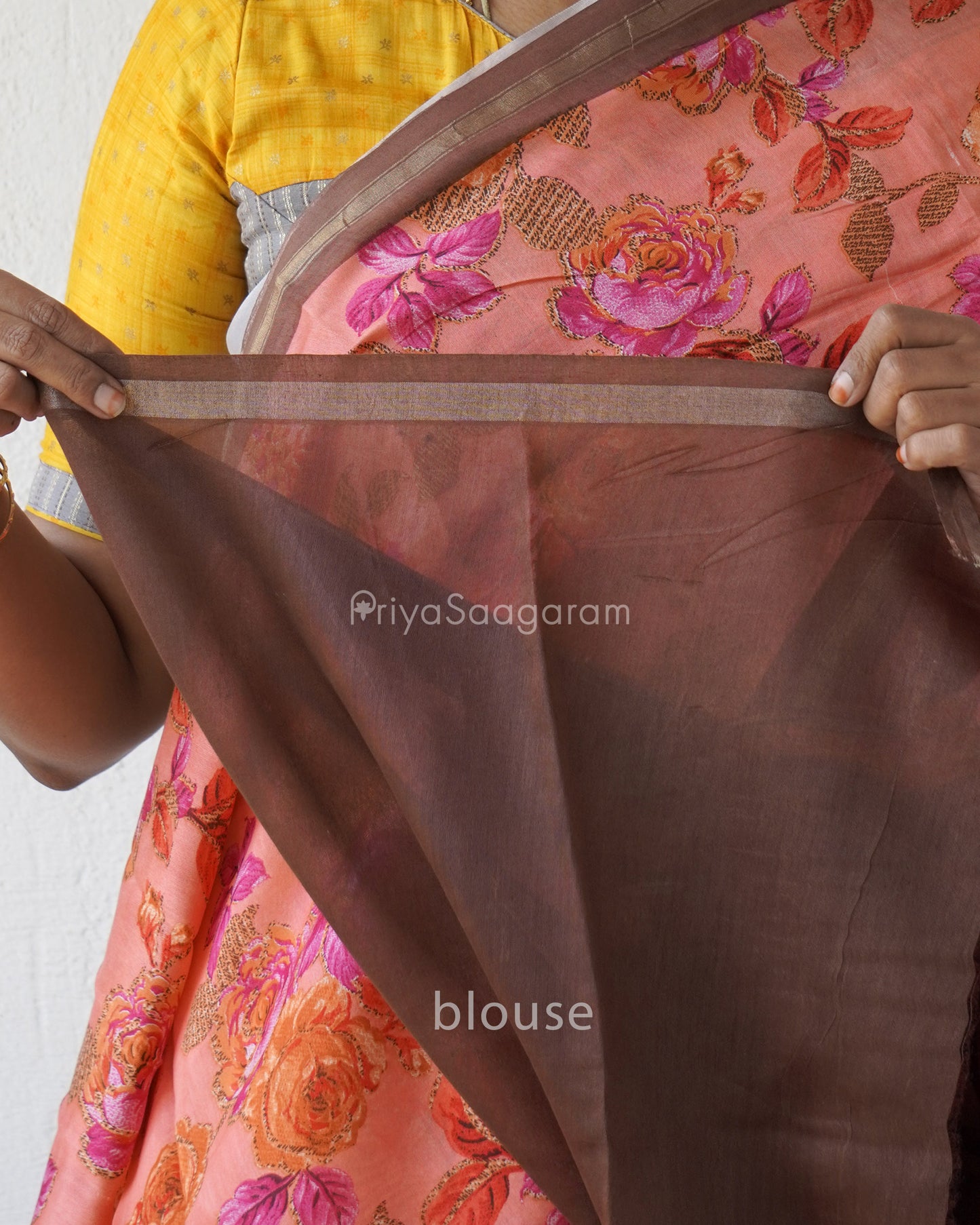 Flamingo Pink Chanderi - PB36