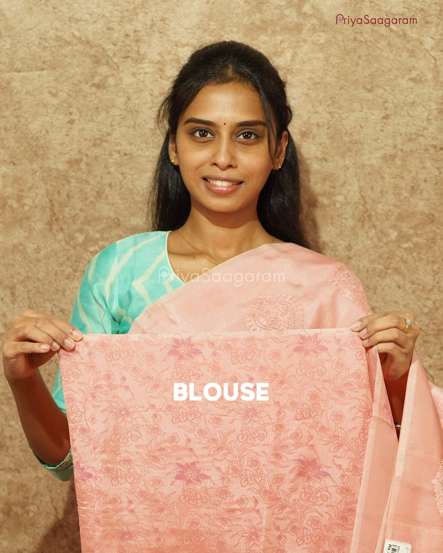 Baby Pink Chiniya Silk - PD1078