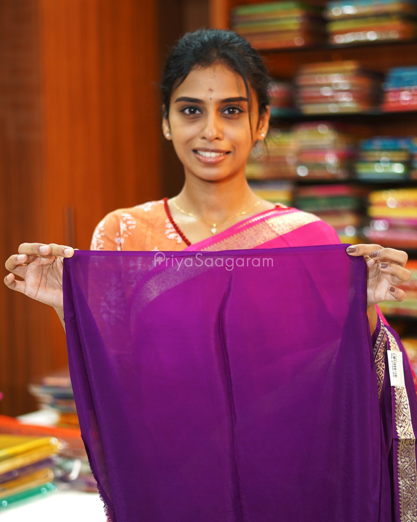 Blue Pink Russian Silk - PE365