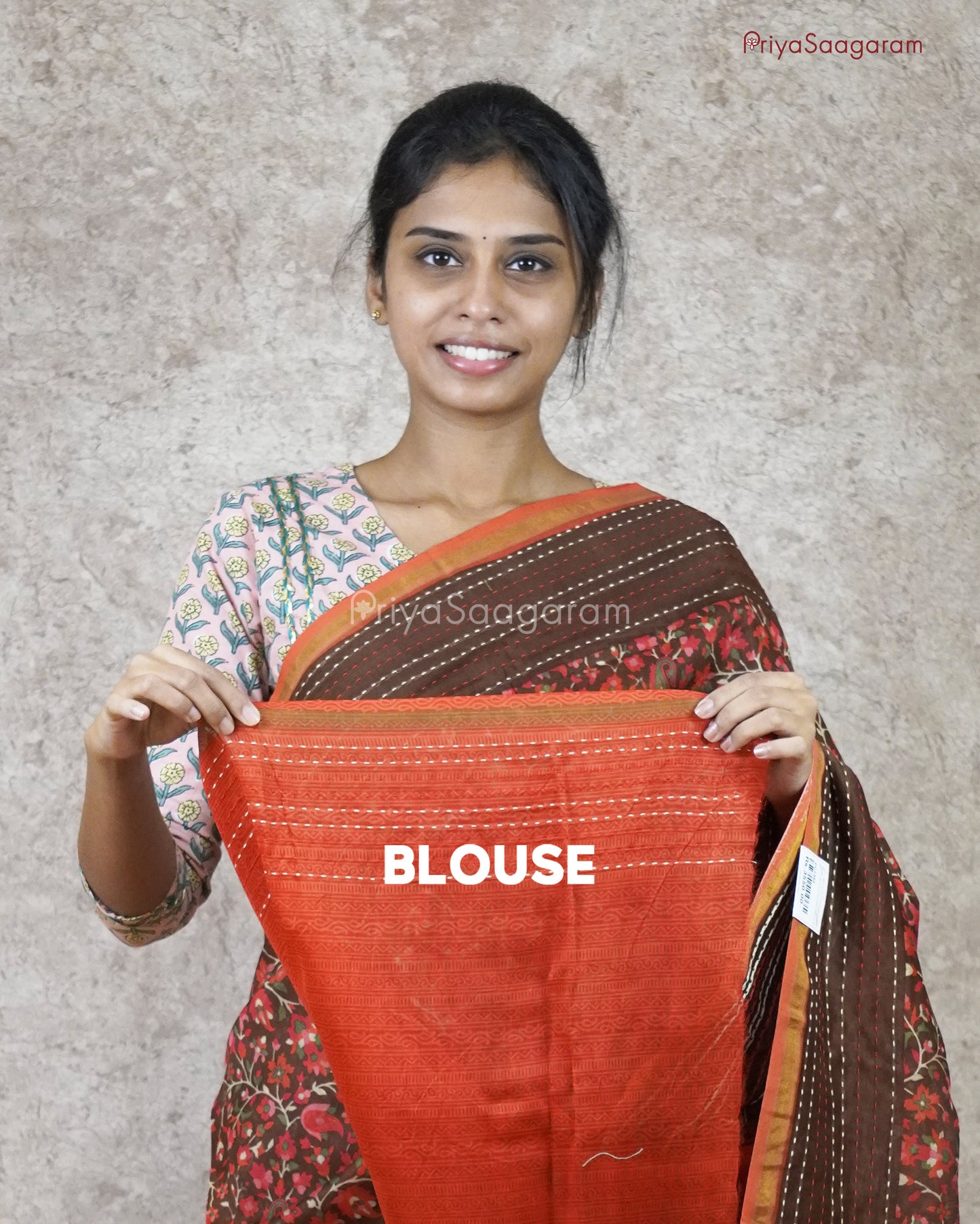 Bright Floral Chanderi - PC1365