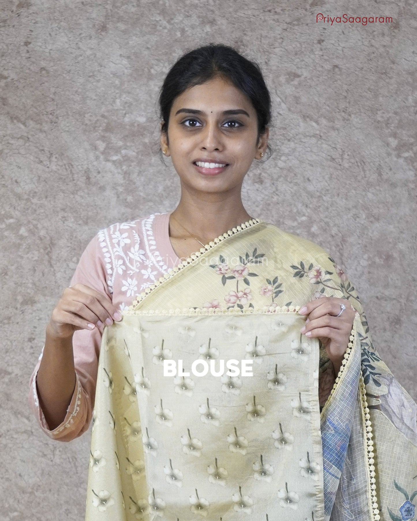 Tan Yellow Vanasingaram Kota - PC3300