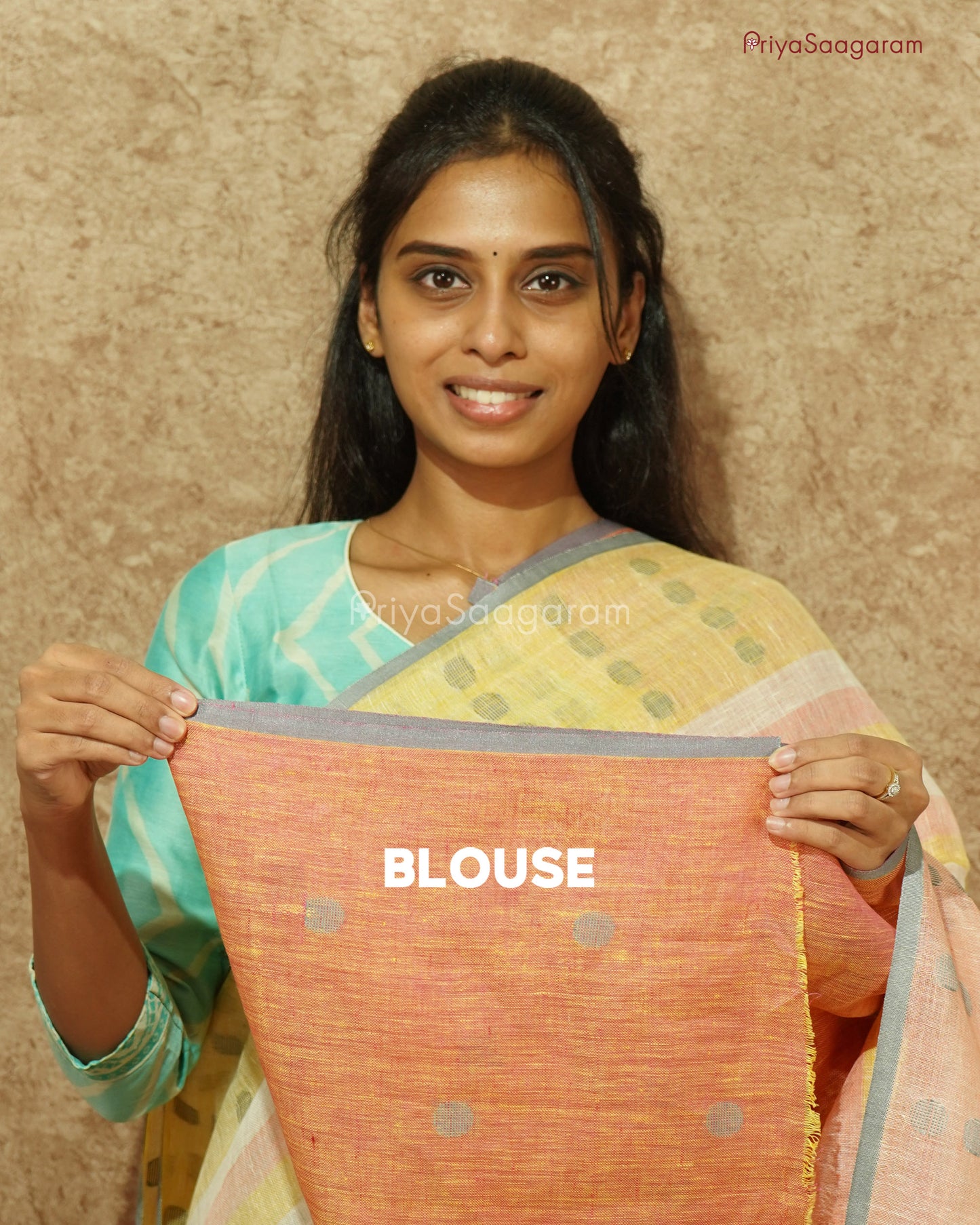 Multi-colour striped Linen - PD756