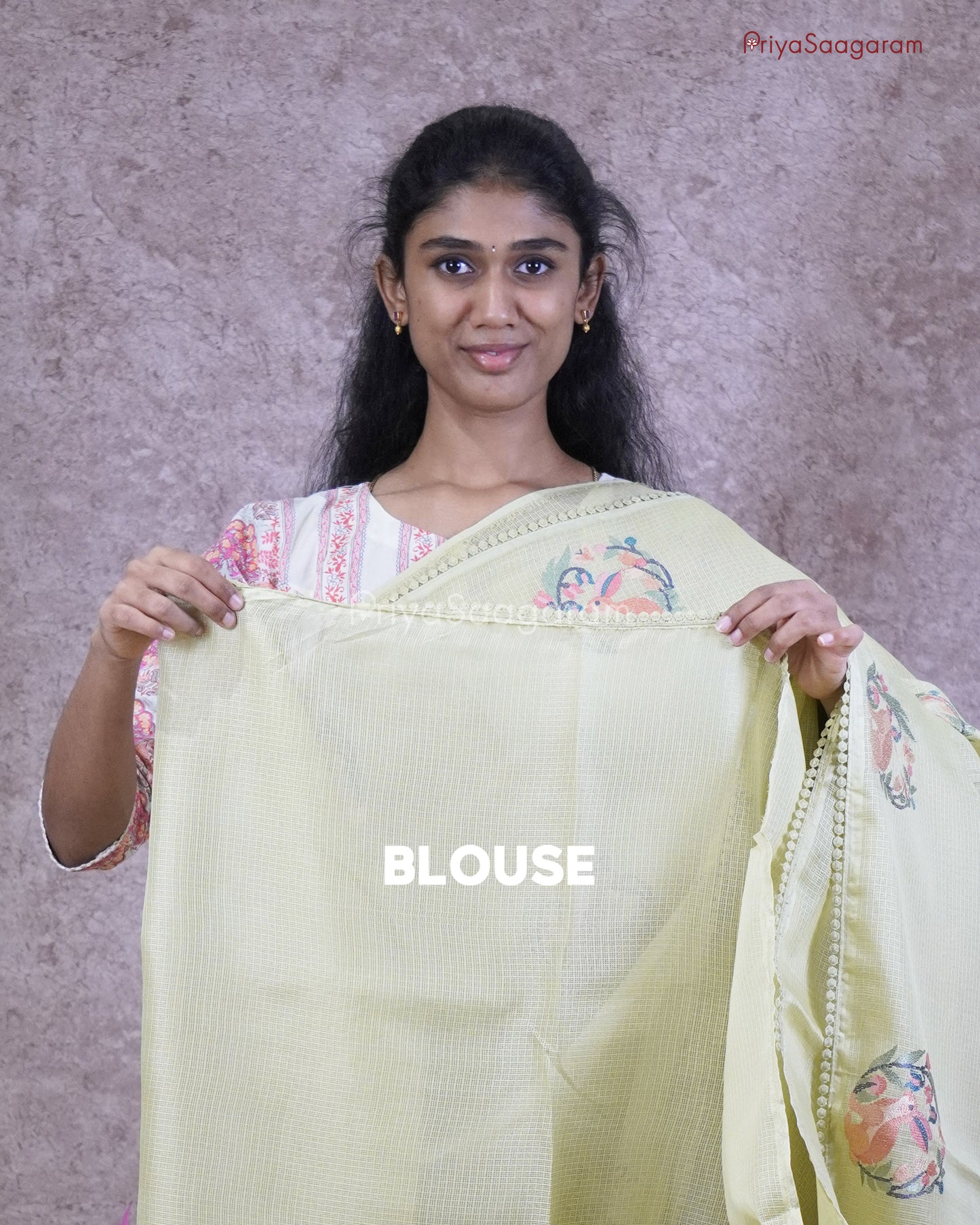Green Embroidery Kota - PC3571
