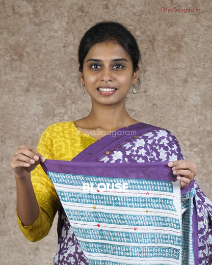 Lavender Modal Tussar - PC1817