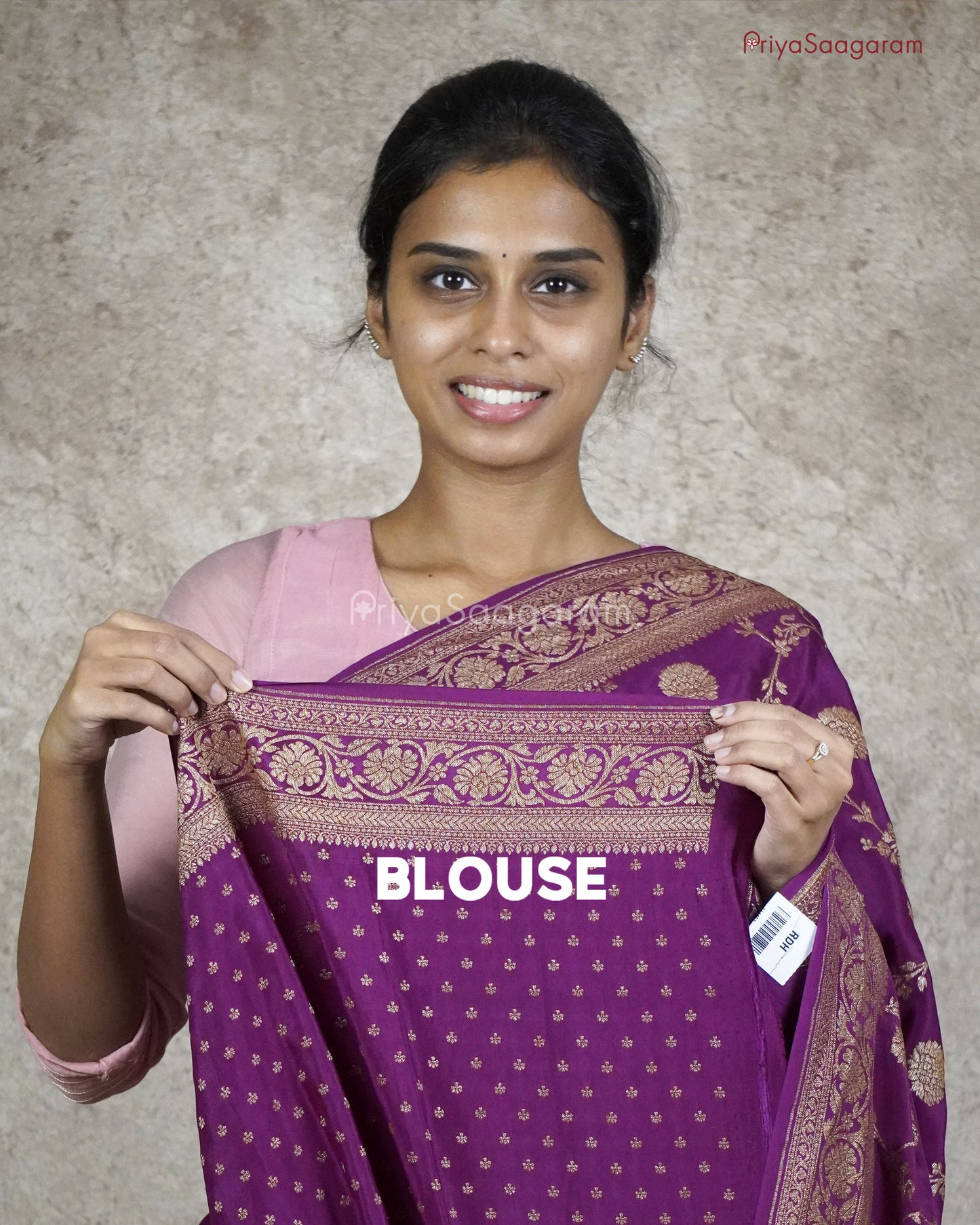 Regal Purple Georgette - PC494