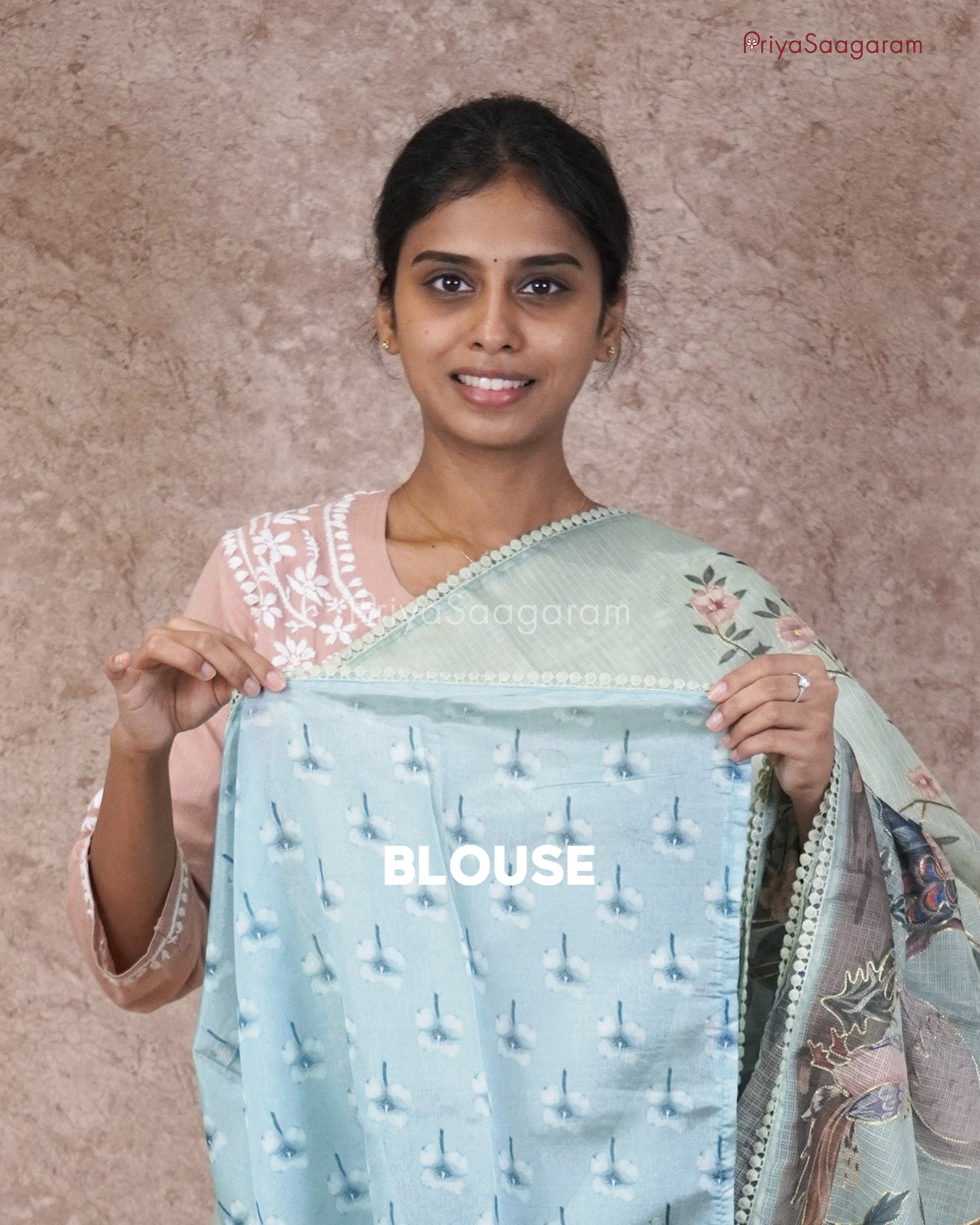 Powder Blue Vanasingaram Kota - PC3301