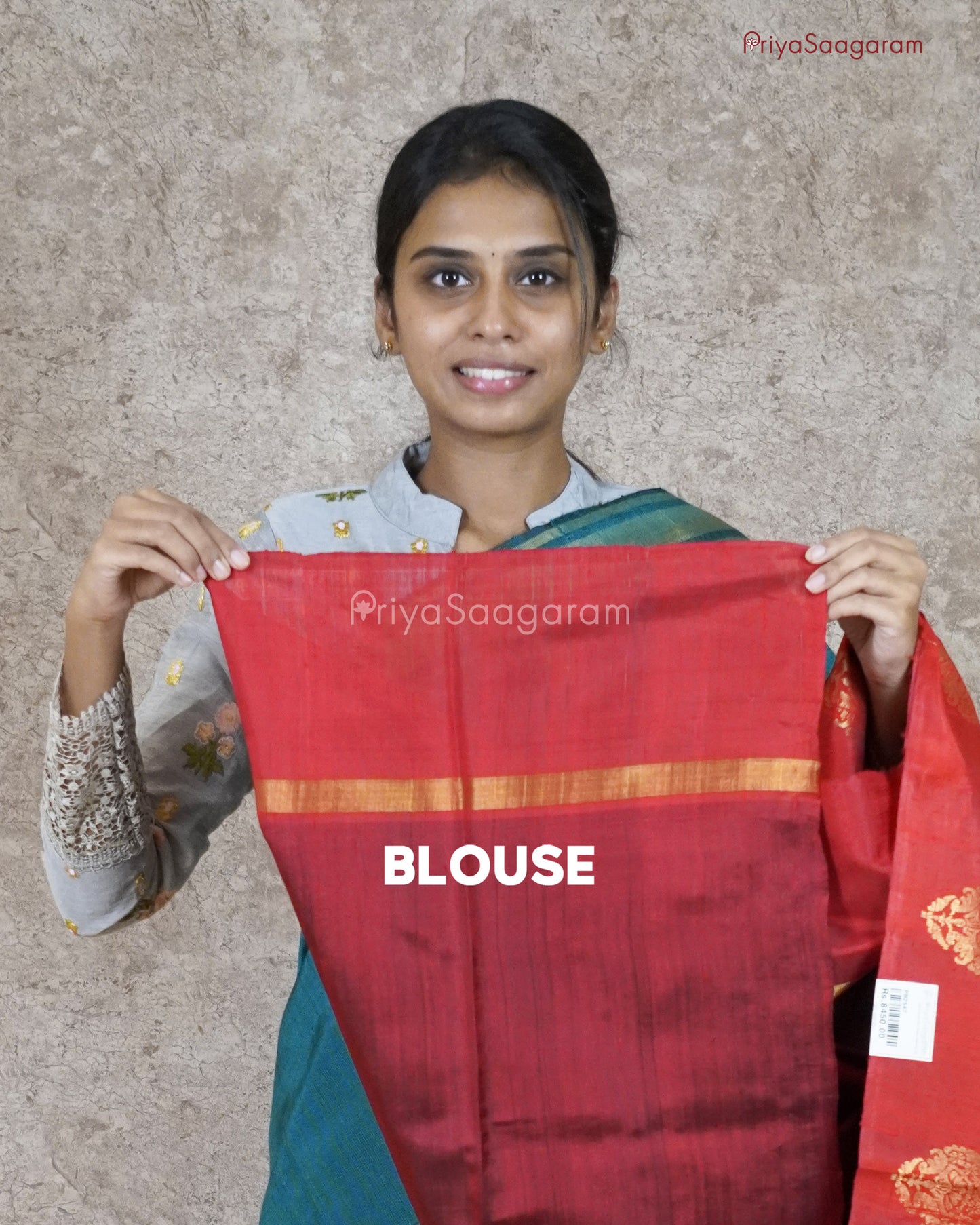 Solid Green Kadhi Tussar - PB2547