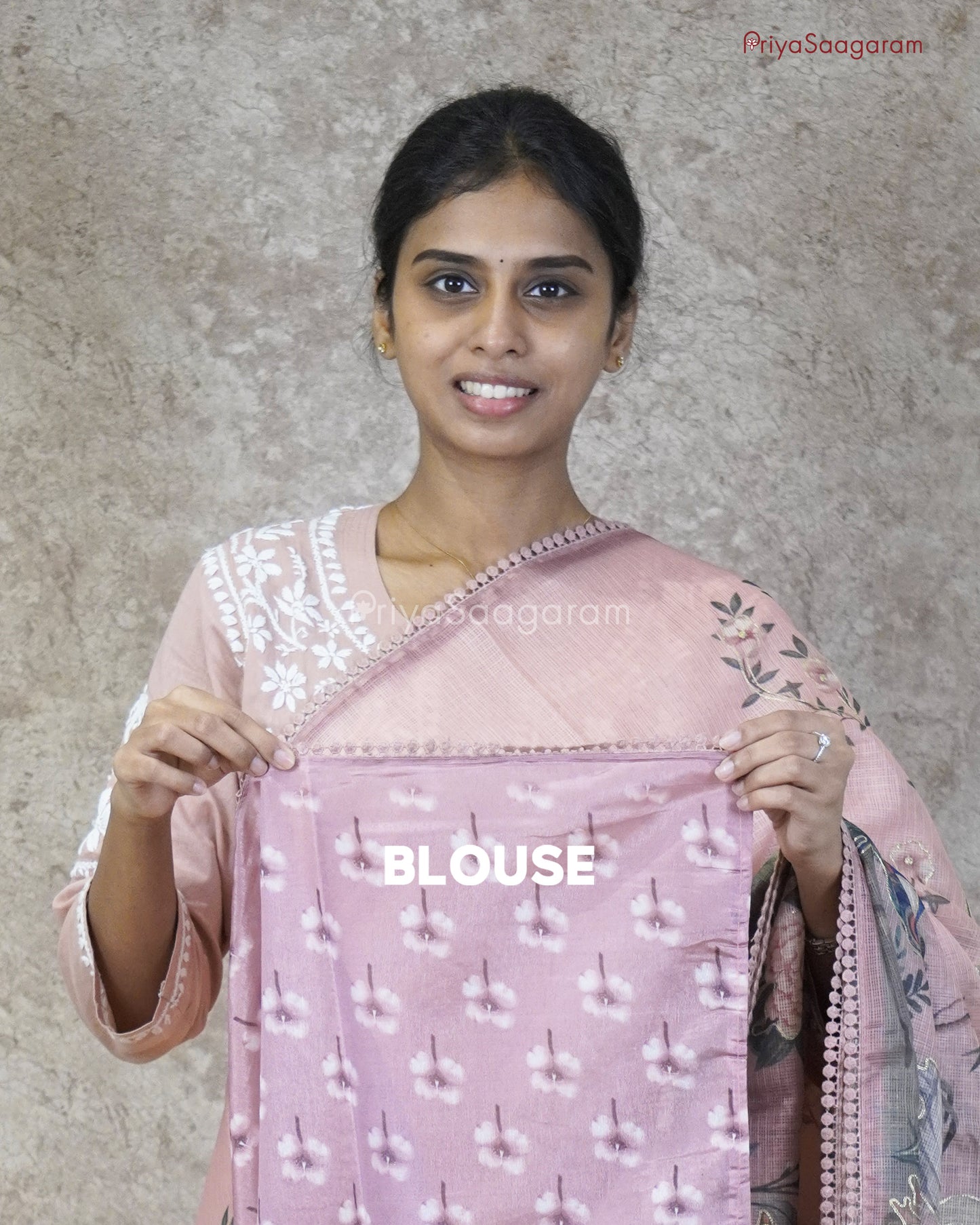 Coral Pink Vanasingaram Kota - PC3299