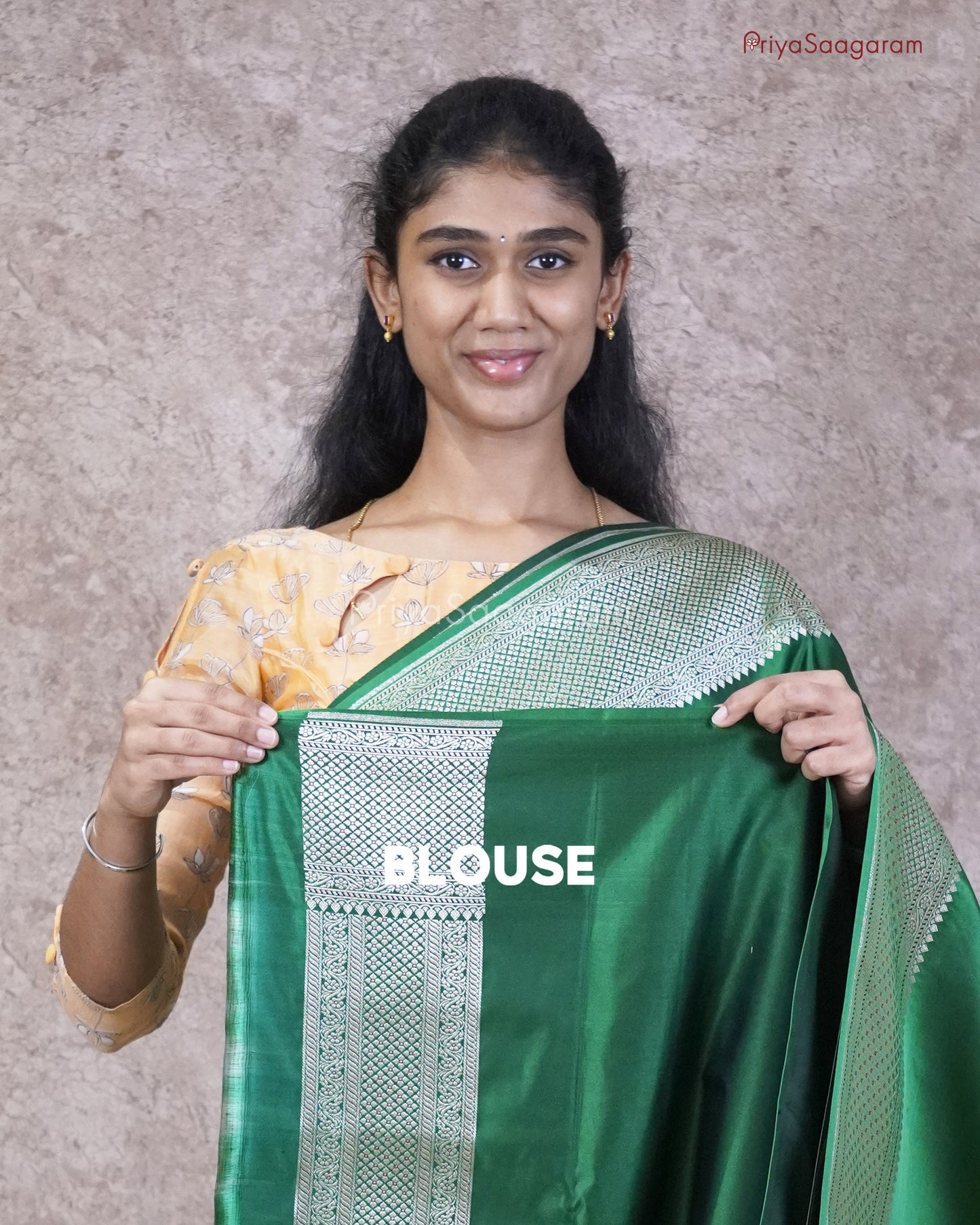 Shining Green Satin Katan - PC3633