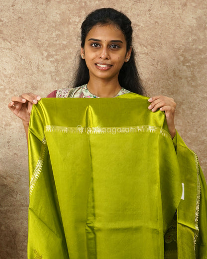 Sheen Green Chiniya Silk - PD4561