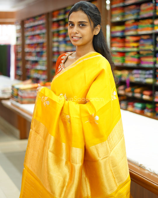 Yellow Raw Mango Silk - PD1072