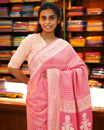 Dusty Rose Pink Georgette - PD969