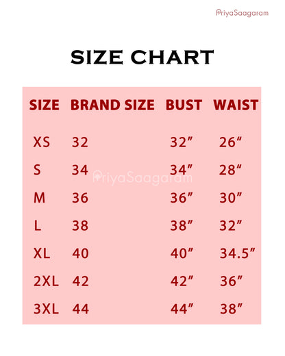Sky Blue Readywear Blouse - L3544